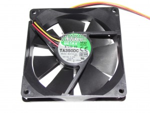 NIDEC 9225 9CM M34709-35 DEL2 12V 0.5A 3 Wires Case Fan