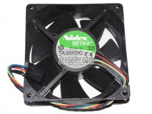 NIDEC 9232 92*32mm M35172-35 DELF 12V 0.55A WC236 4 Wires PWM 4 Pins case fan 9CM server Cooler