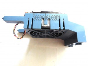 NIDEC 9238 9CM V92E12BUA7-07 DC12V 3.24A 4 Wires 4 Pins PWM Server Case Fan with Blue bracket