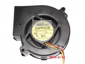 NIDEC 9733 10CM A34710-58 12V 1.7A 3 Wires 3 Pins  Centrifugal Blower Cooling Fan