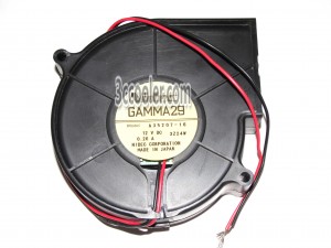 NIDEC 9733 10CM A35207-16 12V 0.26A 2 Wires Centrifugal BLower Cooling Fan