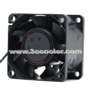 NIDEC V60E12BMA7-07 6038 12V 0.65A 6CM 4 Wires 4 Pins Dual Balls Bearing Server Fan