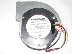 NMB Flow max 11028 BL4447-04W-B49-71 12V 2.0A 4 Wires Blower Case Fan