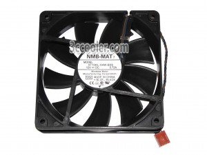 NMB 12025 12CM 4710KL-04W-B56 V04 V05 409629-001 12V 0.72A 4 Wires 4 Pins Case fan