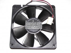 NMB 12025 12CM 4710NL-04W-B30 PG1 12V 0.32A 2 Wires 2 Pins Case Fan