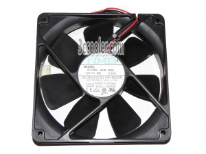 NMB 12025 12CM 4710NL-04W-B30 PG1 12V 0.32A 2 Wires 2 Pins Case Fan