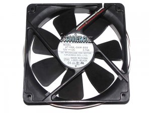 120MM 12025 4710NL-04W-B59 P06 12V 0.74A 3 Wires 3 Pins 12CM Power Case Cooling