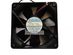 NMB 120x25mm 4710NL-05W-B40 24V 0.22A 2 Wires 2 Pins Case fan CPU Cooler