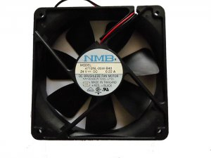 NMB 120x25mm 4710NL-05W-B40 24V 0.22A 2 Wires 2 Pins Case fan CPU Cooler