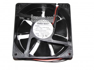 NMB 12038 12CM 4715KL-04W-B30 P00 12V 0.72A 2 Wires Server Case Fan