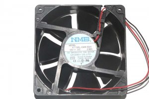 120x38mm NMB 4715KL-04W-B40 12V 0.90A 2 Wires Axial Fan For 20KVA UPS