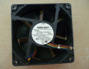 NMB 12038 12CM 4715KL-04W-B86 E52 12V 2.5A 4 Wires PWM Server Case Fan