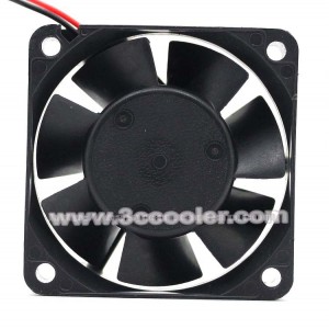 NMB 6CM 6025 2410ML-04W-B60 12V 0.40A 2 Wires Cooler Fan