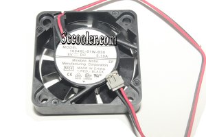 Nmb 1604KL-01W-B30 M04 5V 0.1A 2 Wires 4CM Printer Cooling Fan