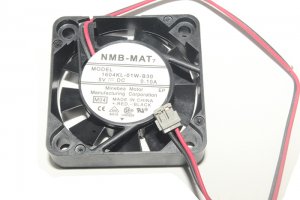 Nmb 1604KL-01W-B30 M04 5V 0.1A 2 Wires 4CM Printer Cooling Fan