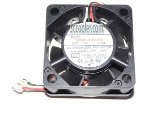 NMB 4015 4CM 1606KL-05W-B59 L02 FH6-1742  24V 0.08A 3 Wires 3 Pins Case Fan