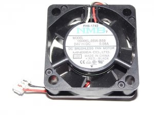 NMB 4015 4CM 1606KL-05W-B59 L02 FH6-1742  24V 0.08A 3 Wires 3 Pins Case Fan