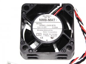 NMB 40*20mm 1608KL-04W-B79 TB1 12V 0.25A 3 Wires 3 pins case fan for CISCO router switch