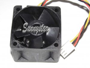 NMB 4CM 4028 1611KL-04W-B59 T60 L54 T55  DC 12V 0.39A 3 Wires 3 Pins Case Fan