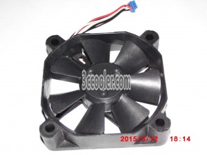 NMB 6015 6CM 2406GL-04W-B59 T06 12V 0.26A 3 Wires 3 Pins Case Fan