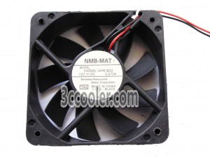 NMB 60x15mm 2406ML-04W-B20 TA4 12V 0.072A 2 Wires Case Fan