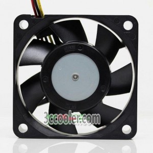 NMB 6015 6CM 2406VL-04W-B29 AR2 DC12V 0.09A 3 Wires 3 Pins Case Fan