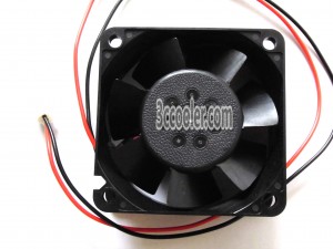 NMB 6025 6CM 2410ML-04W-B40 P00 12V 0.22A 2 Wires 2 Pins Case Fan