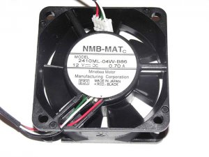 NMB 60*25mm 2410ML-04W-B86 12V 0.7A 4Wire DC Cooling Fan