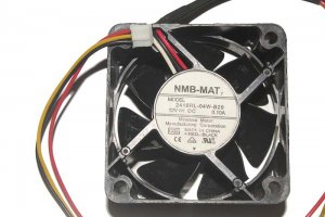 NMB 60x25mm 2410RL-04W-B29 CQ2 12V 0.10A 3 Wires 3 Pins Case Fan