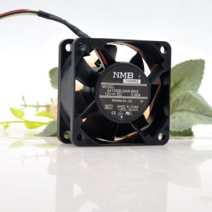 NMB 60MM 6025 2410SB-04W-BA9 7150453 12V 0.66A 3 Wires 3 Pins 6CM Cooling Fan