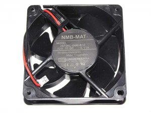 NMB 7025 7CM 2810KL-04W-B10 S03 VXM1117-A 12V 0.11A 2 Wires Case Fan