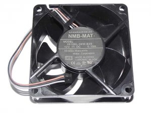 NMB 7025 7CM 2810KL-04W-B39 EA1 12V 0.19A NFANRA053WJ00 3 Wires 3 Pins Case Fan