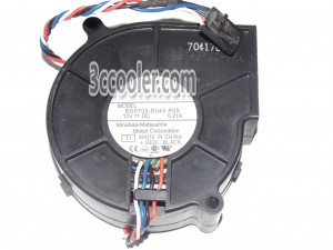 NMB 7525 BG0702-B043-POS 12V 0.21A 4 Wires 5 Pins Case Blower Fan