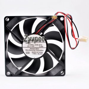 80mm 8015 DC12V 0.34A 2Wires 2 Pins 8cm UPS Power Cooling Fan