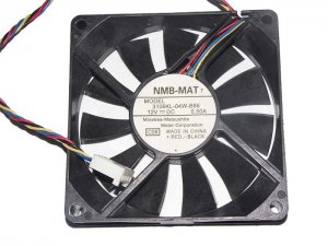 NMB 8015 8CM 3106KL-04W-B86 12V 0.5A 4 Wires 4 Pins Case fan