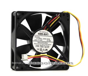 NMB 8020 8CM 3108NL-05W-B59 T08 DC24V 0.19A 3 Wires 3 Pins Case fan