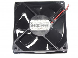 NMB 8025 8CM 3110GL-B4W-B54 12V 0.3A 2 Wires Case Fan