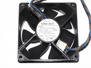 NMB 8025 8CM 3110RL-04W-B86 406016-001 12V 0.65A 4 Wires 4 Pins Case Fan