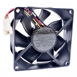 80mm 3110RL-04W-S19 DC12V 0.1A 3 Wires 3 Pins TH-42PV8C TH-42PZ80C TV Cooling fan