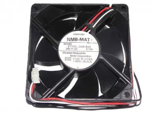 NMB 80x25mm 3110RL-05W-B49 C02 AX640166A 24V 0.12A 3 Wires 3 Pins Case fan DC Cooler