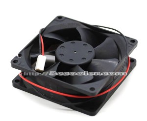 NMB 8025 8CM 3110KL-04W-B50 L00 12V 0.3A 2 Wires 2 Pins Case Fan