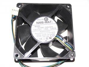 NMB 9038 9CM 3615ML-04W-B76 V03 12V RR101 1.6A 4 Wires PWM 4 Pin Server Fan