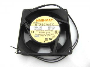 92x25mm NMB 3610PS-23W-B30 230VAC 1 phase 2 Wires Inverter Axial Fan