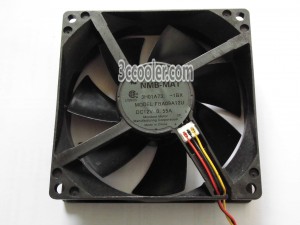 Panaflo/nmb 9225 9CM FBA09A12U 4B09JT2 12V 0.55A 3 Wires Case Fan