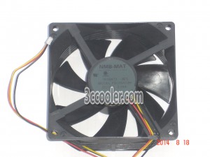 NMB 9025 9CM FBL09A12H 12V 0.29A 3 Wires 3 Pins Case Fan