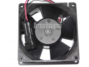 NMB 9238 9CM 3615KL-05W-B50 PQ1 24V 0.32A 2 Wires 2 Pins Case Fan