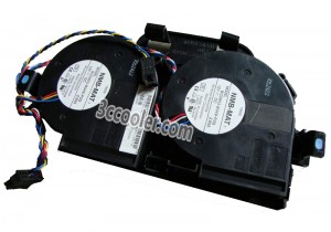 NMB 97mm BG0903-B049-POS 12V 2.65A 2 Pcs / group Blower Case Fan