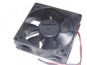 80mm Case Fan Nonoise 8025 A8025M12D CG 12V 0.13A 2 Wires Cooling