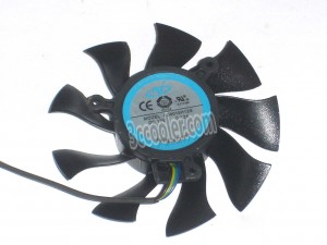 NTK 8CM FD8015H12S 12V 0.32A 4 Wires 4 Pins Frameless VGA Fan