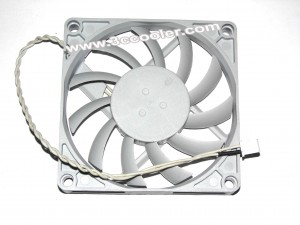 NIDEC 8010 12V 0.25A 8CM U80R12MUA-57 Ultral-thin 2 Wires DC Cooler fan